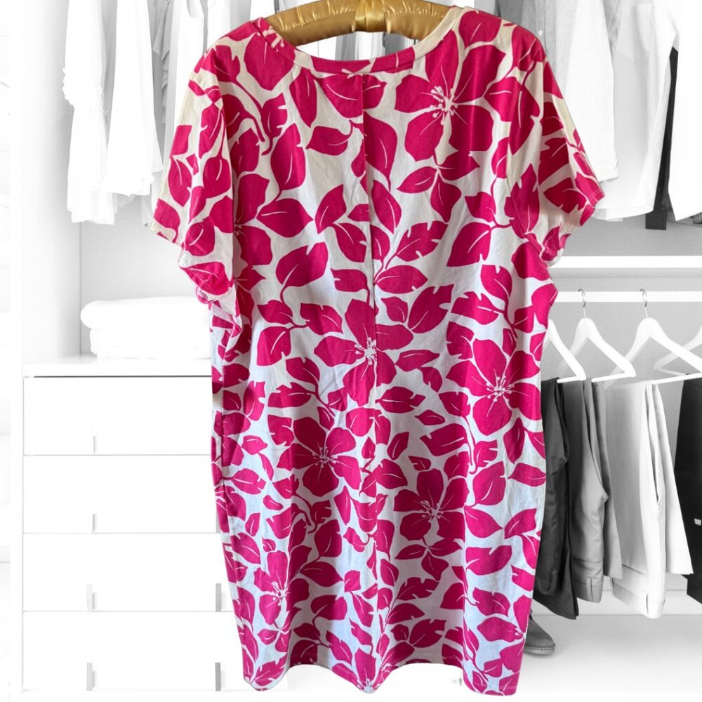 Vintage Pink and White Old Navy Dress XXL TTG